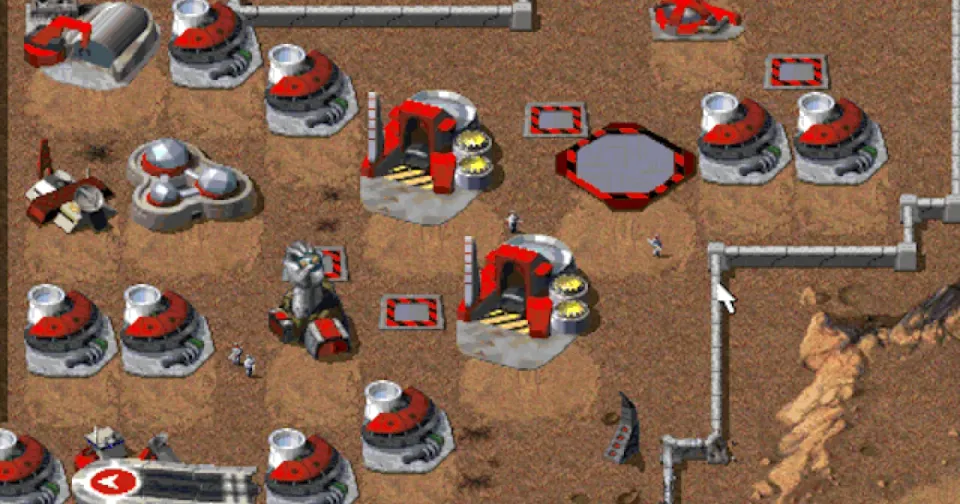 Command & Conquer — official preview via dos.zone