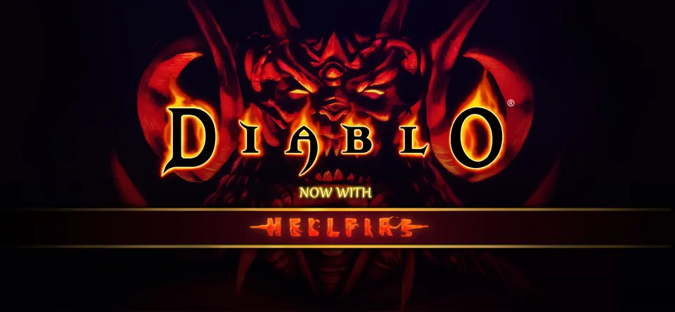 Diablo original game promotional artwork