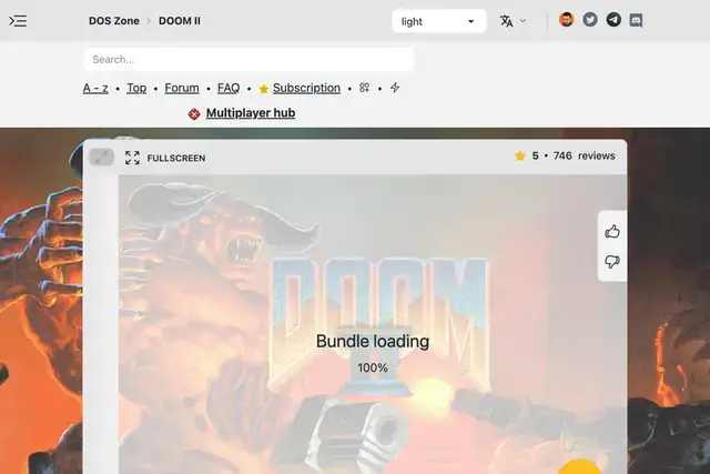 DOOM II (1994) — official page capture
