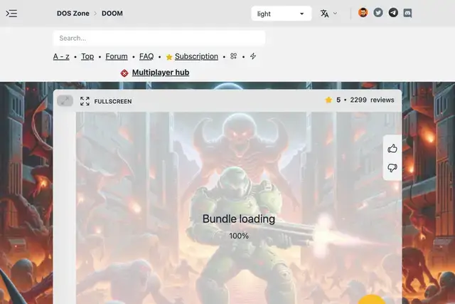 DOOM (1993) — official page capture
