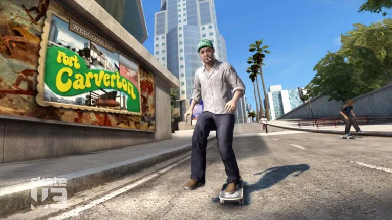 Skate 3 promotional skateboarding screenshot